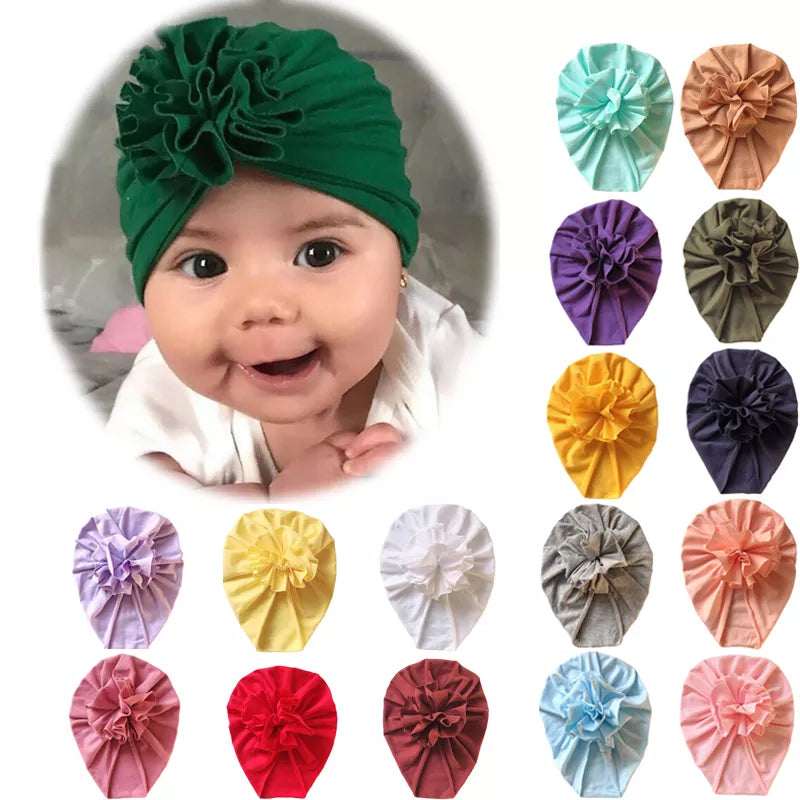 2020 New Baby Headband Hat Newborn Toddler Turban Baby Girls Head Wrap Kids Headwear Hair Accessories Children Gifts for 0-2Y