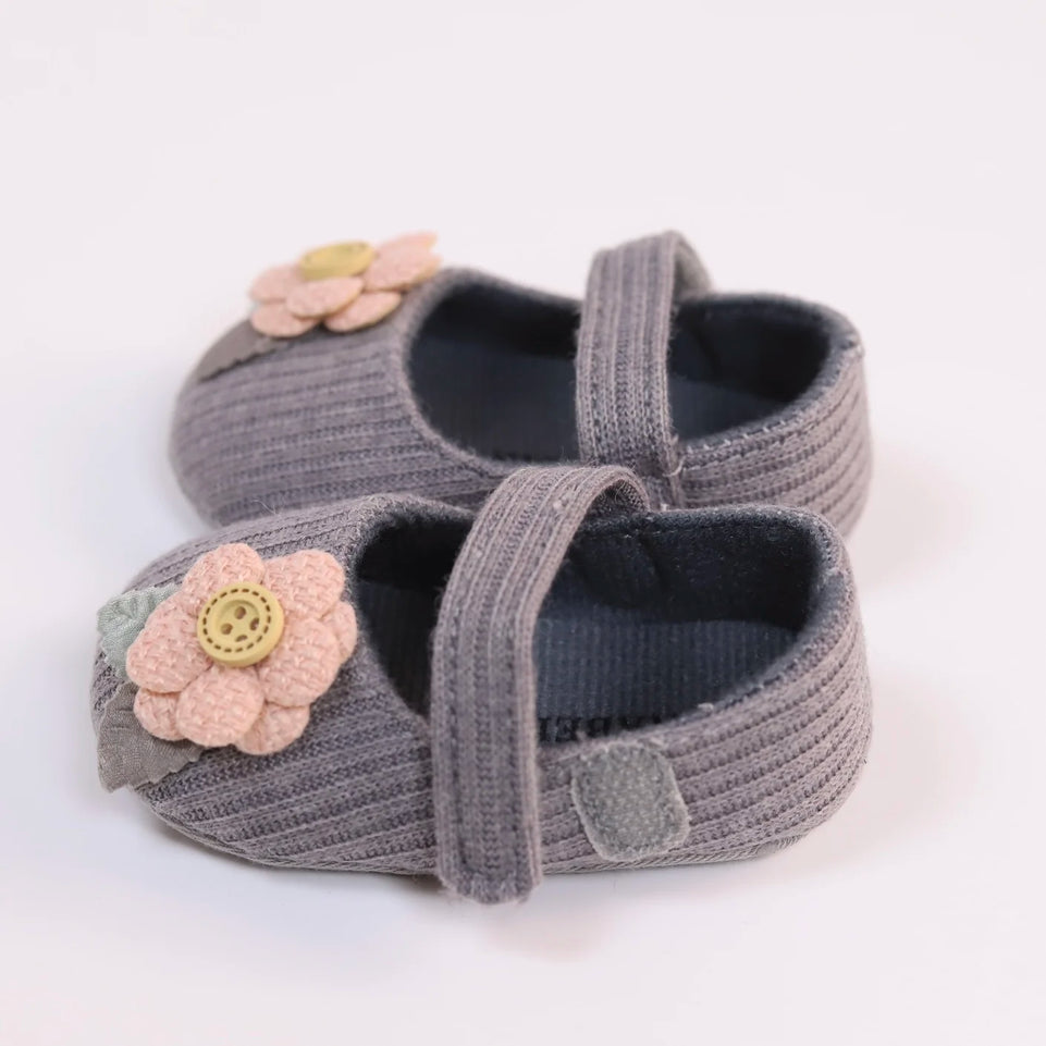 Baby Step Shoes Baby's First Pair of Toddler Shoes Baby Shoes Breathable Non-slip Girls Fashion Shoes Princess Style
